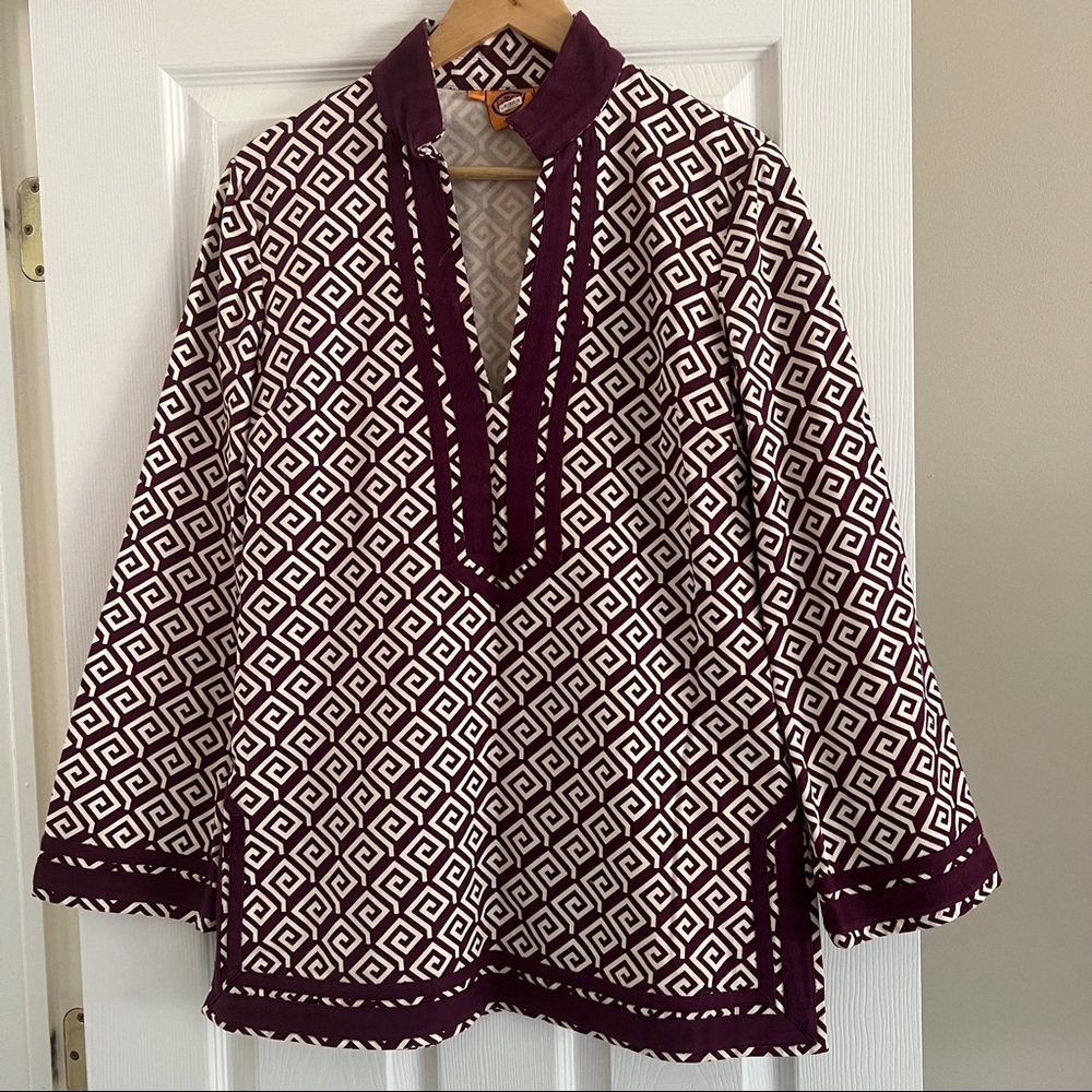 TORY BURCH patterned tunic